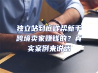 獨立站到底咋幫新手跨境賣家賺錢的？真實案例來說話